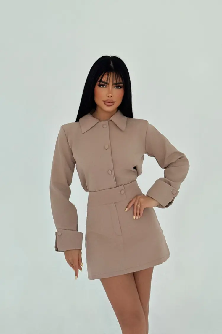 Skirt Suit - Brand: EYYO ATELIER - Women's Clothing Wholesale - Globality Store