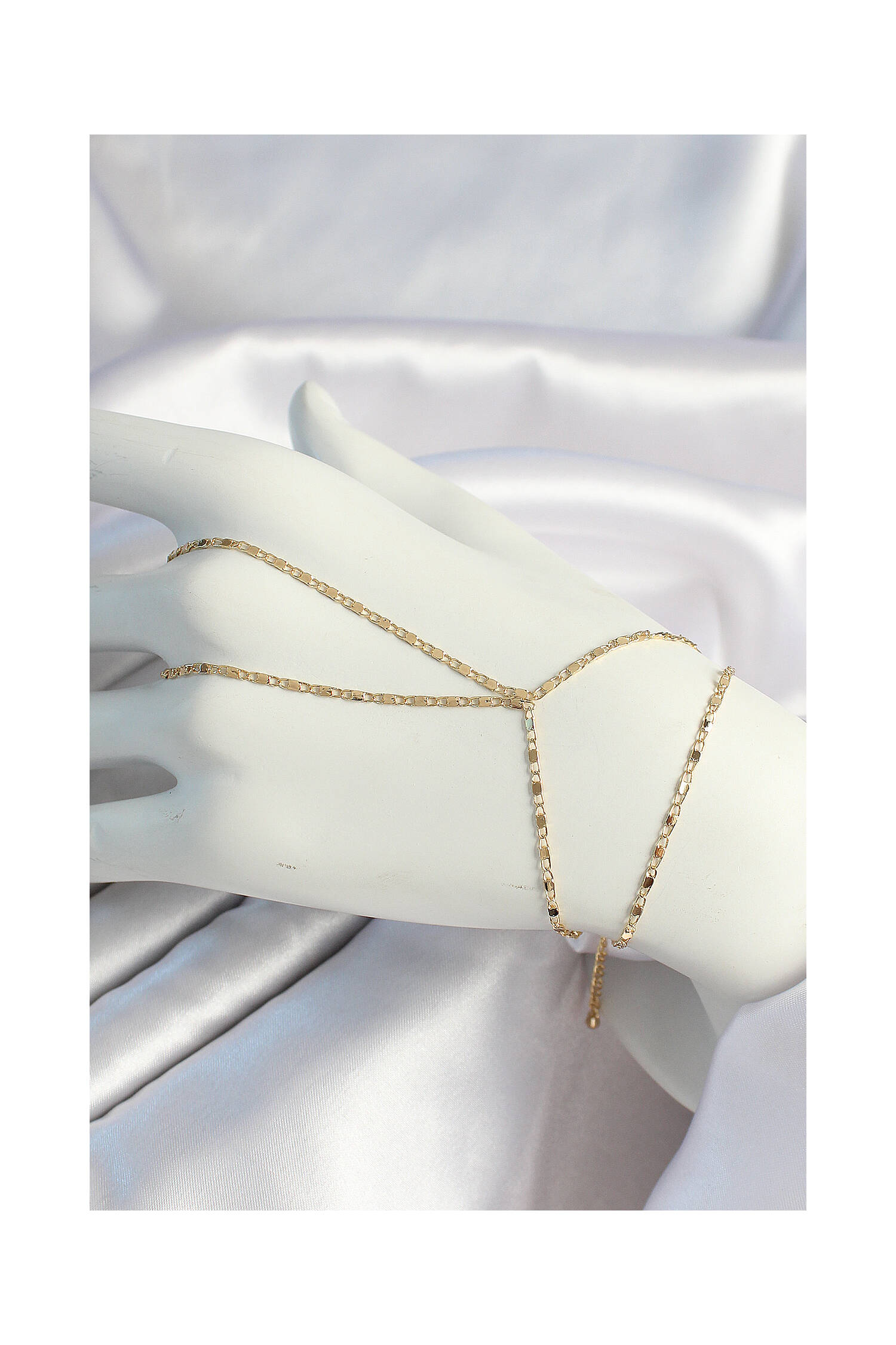 Rice Gold Color Sparse Crush Shakhmeran - Brand: Ebijuteri - Women's Clothing Wholesale - Globality Store