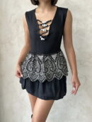 Embroidered Sleeveless Blouse - Brand: Topshow - Women's Clothing Wholesale - Globality Store