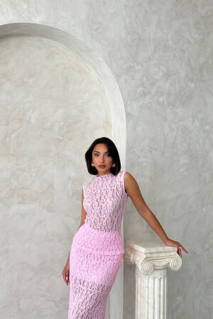 Zero Sleeve Lace Blouse - Brand: Topshow - Women's Clothing Wholesale - Globality Store