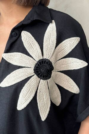 Floral Detailed Shirt - Brand: Topshow - Women's Clothing Wholesale - Globality Store