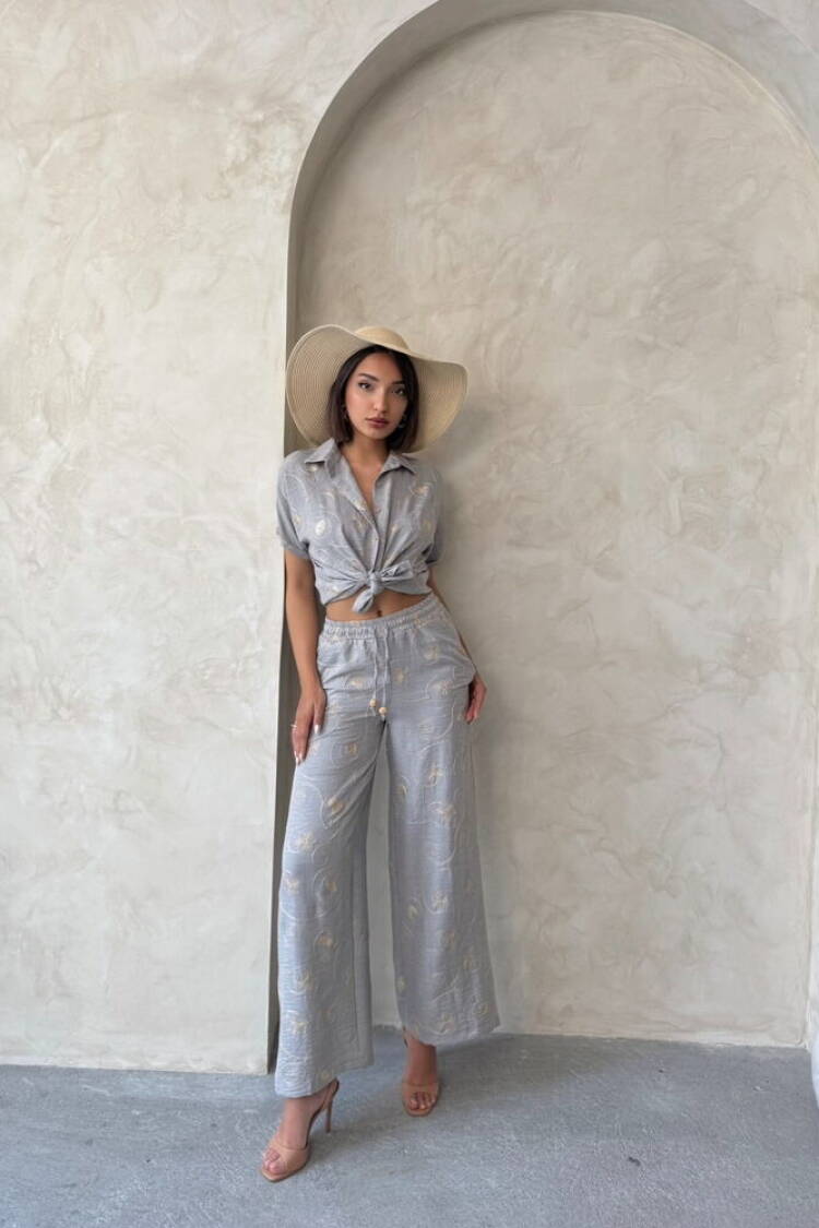 Embroidered Pants -Dsn2