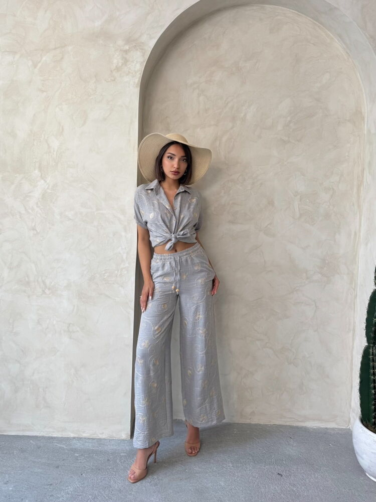 Embroidered Pants -Dsn2