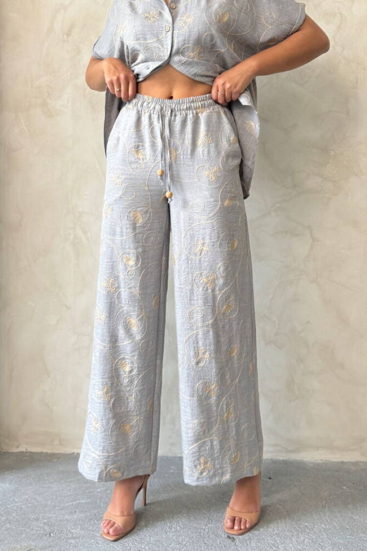 Embroidered Pants -Dsn2
