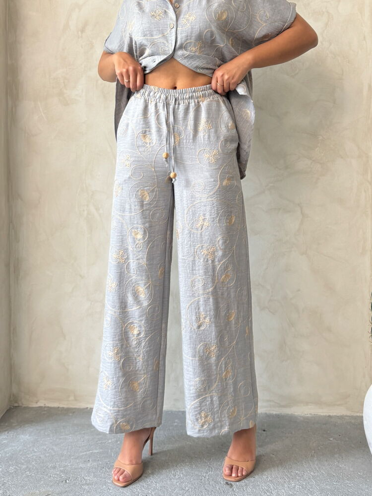 Embroidered Pants -Dsn2