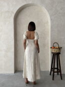 Embroidered Linen Dress - Brand: Topshow - Women's Clothing Wholesale - Globality Store