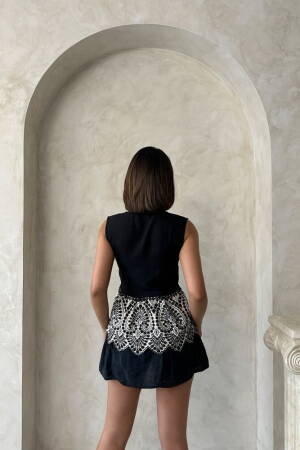 Embroidered Sleeveless Blouse -Stone - Brand: Topshow - Women's Clothing Wholesale - Globality Store