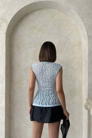 Zero Sleeve Lace Blouse - Brand: Topshow - Women's Clothing Wholesale - Globality Store