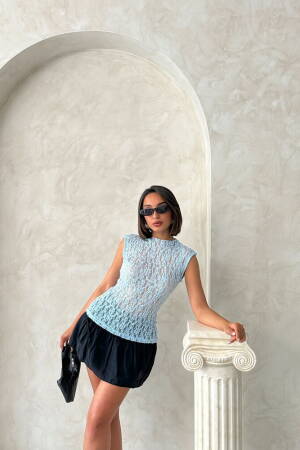Zero Sleeve Lace Blouse - Brand: Topshow - Women's Clothing Wholesale - Globality Store