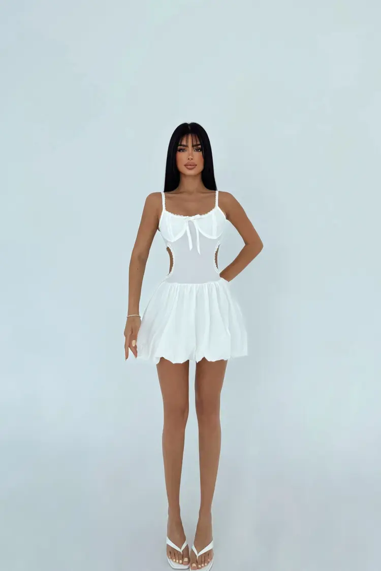 Strap Mini Dress