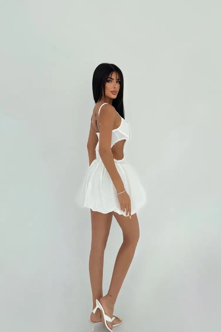Strap Mini Dress