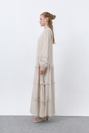 Women's Ruffle Detailed Dress - Brand: Puane - Women's Clothing Wholesale - Globality Store