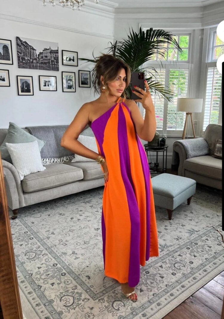 Double Color Dress - Brand: My Jest Fashion - Women's Clothing Wholesale - Globality Store