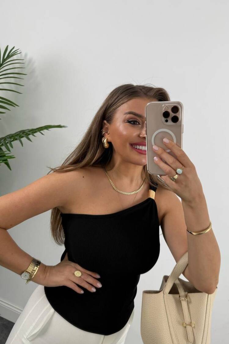 One Shoulder Blouse