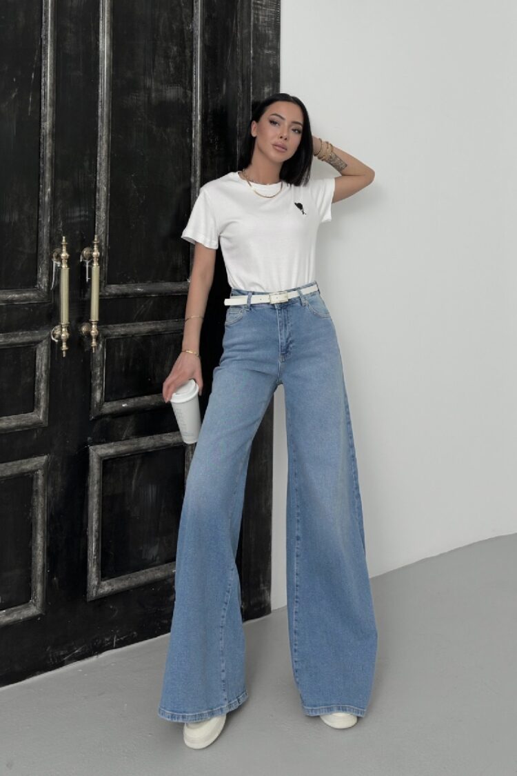 Wide Leg Jeans - Brand: XLove - Women's Clothing Wholesale - Globality Store