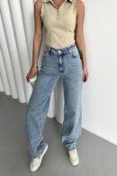 Baggy Jeans With Array Pencils - Brand: XLove - Women's Clothing Wholesale - Globality Store