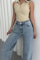 Baggy Jeans With Array Pencils - Brand: XLove - Women's Clothing Wholesale - Globality Store