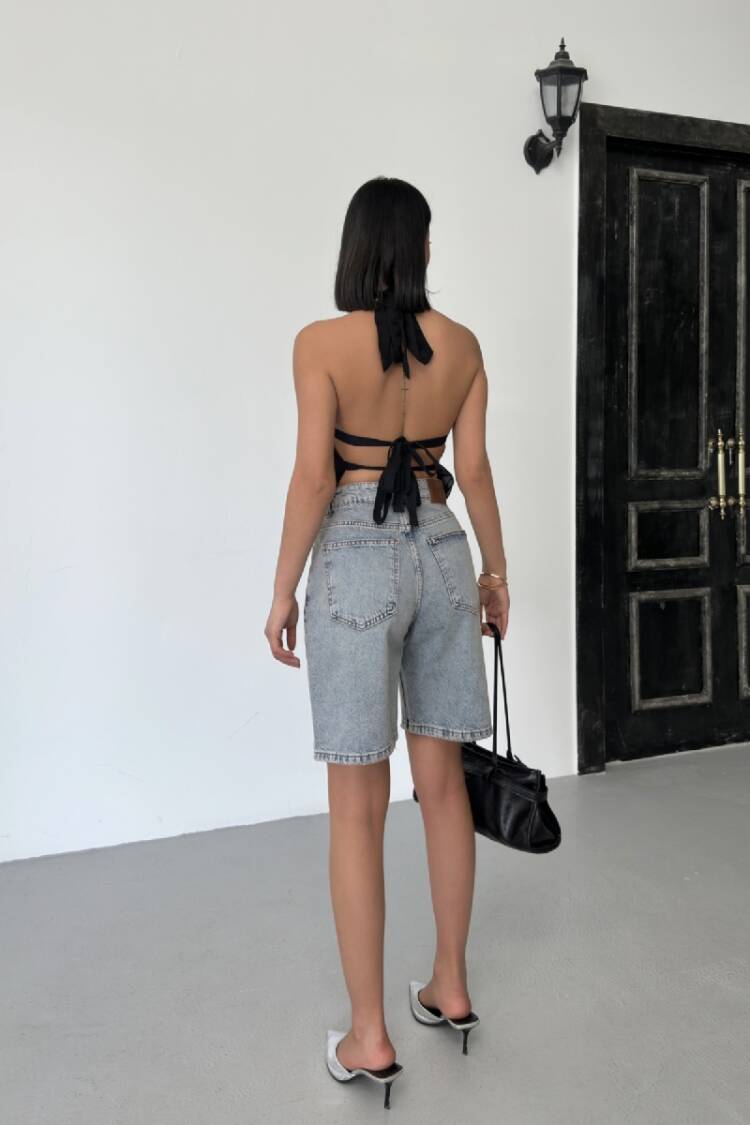 Medium Denim Shorts