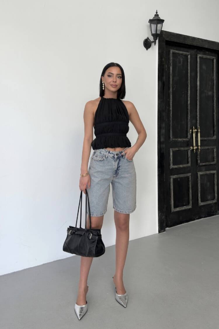 Medium Denim Shorts