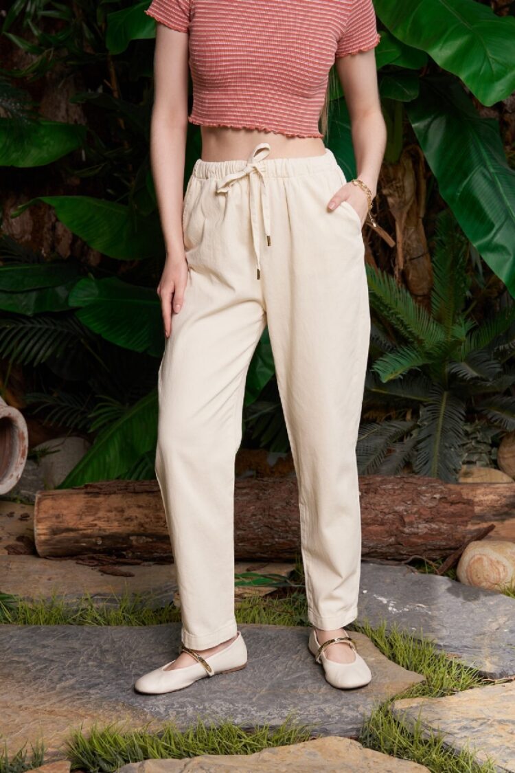 Carrot Linen Pants