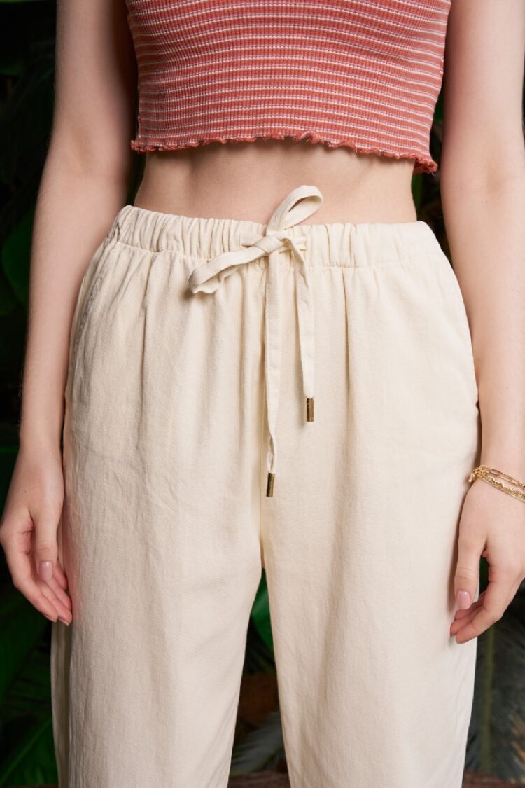 Carrot Linen Pants