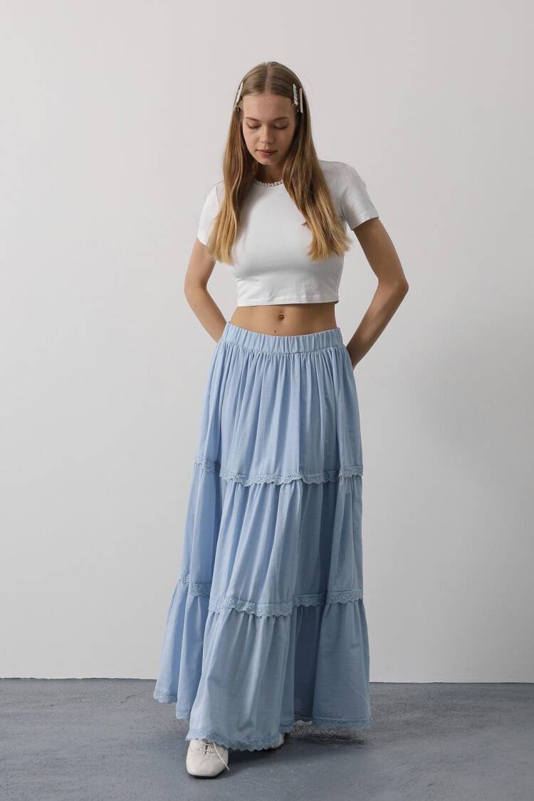 Lace Detailed Skirt - Baby