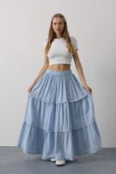 Lace Detailed Skirt - Baby - Brand: Reyon - Women's Clothing Wholesale - Globality Store
