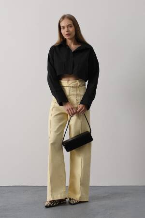 Short Size Double Pocket Shirt - Brand: Reyon - Women's Clothing Wholesale - Globality Store