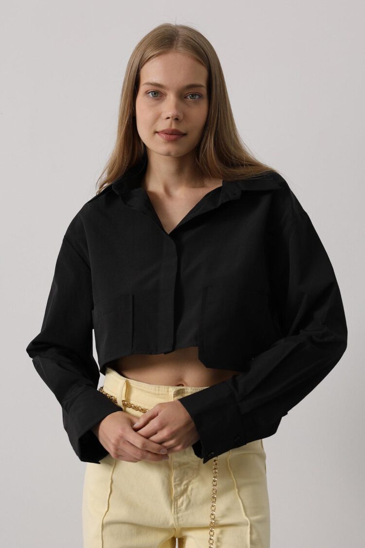 Short Size Double Pocket Shirt