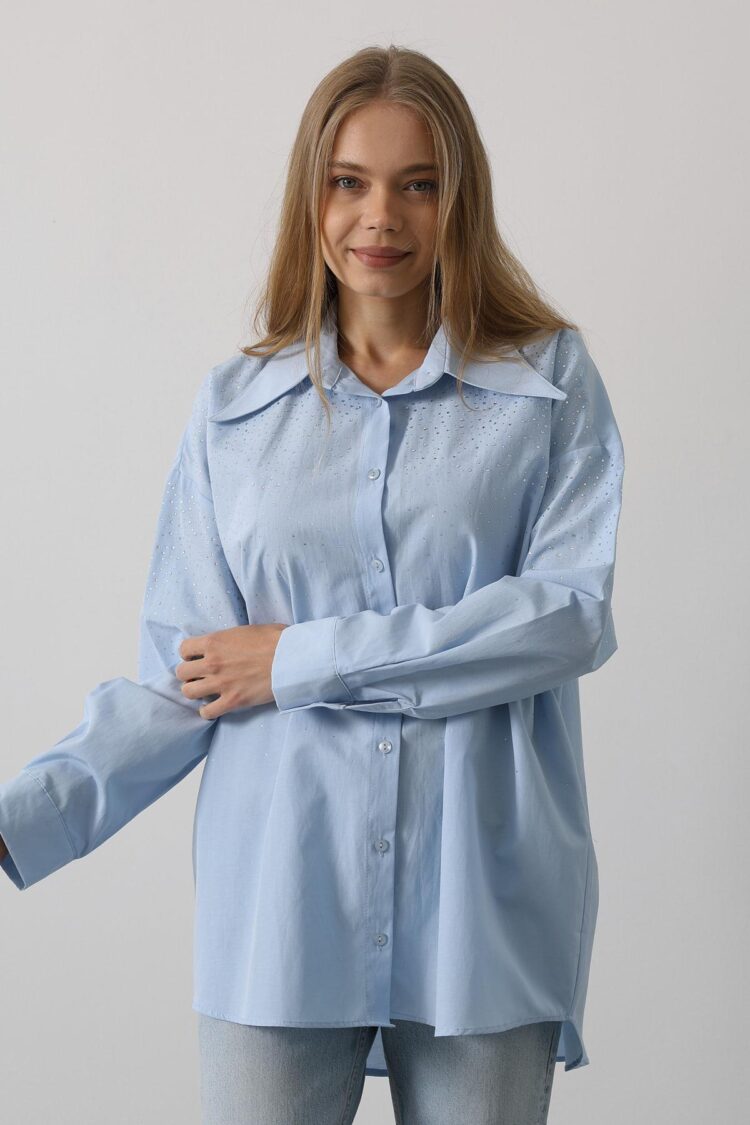 Stone Pointed Collar Shirt - Baby