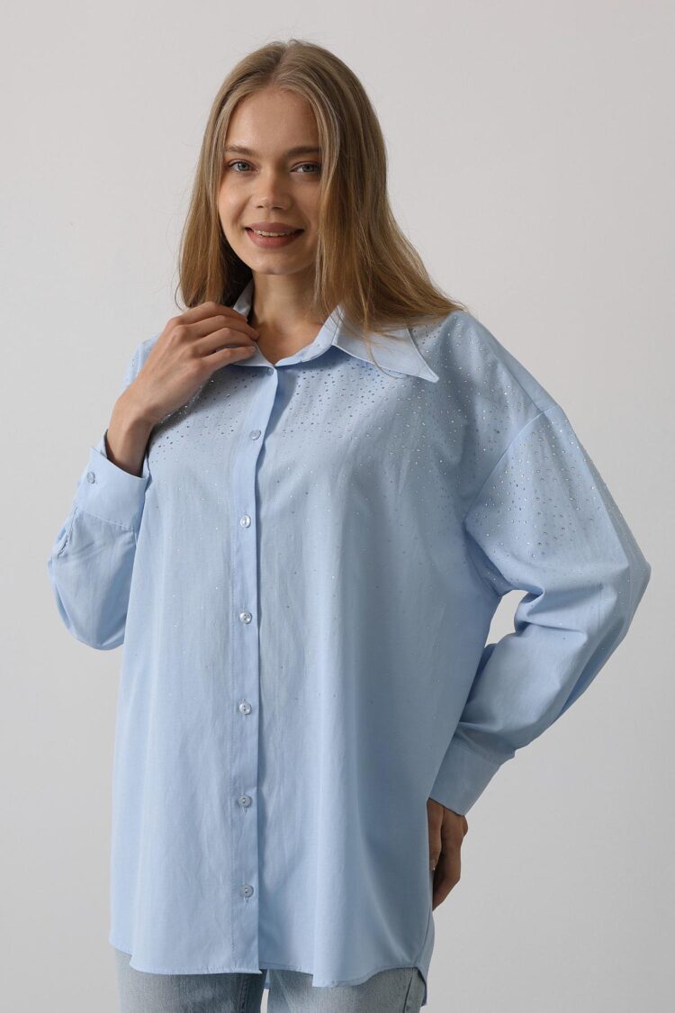 Stone Pointed Collar Shirt - Baby