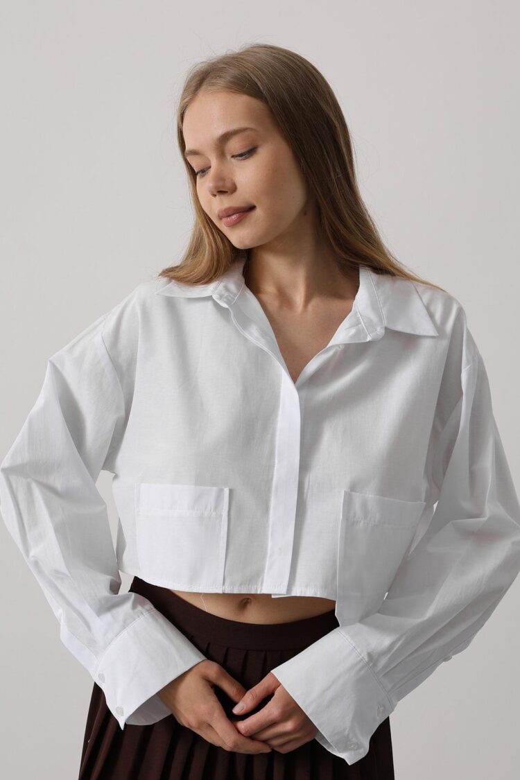 Short Size Double Pocket Shirt