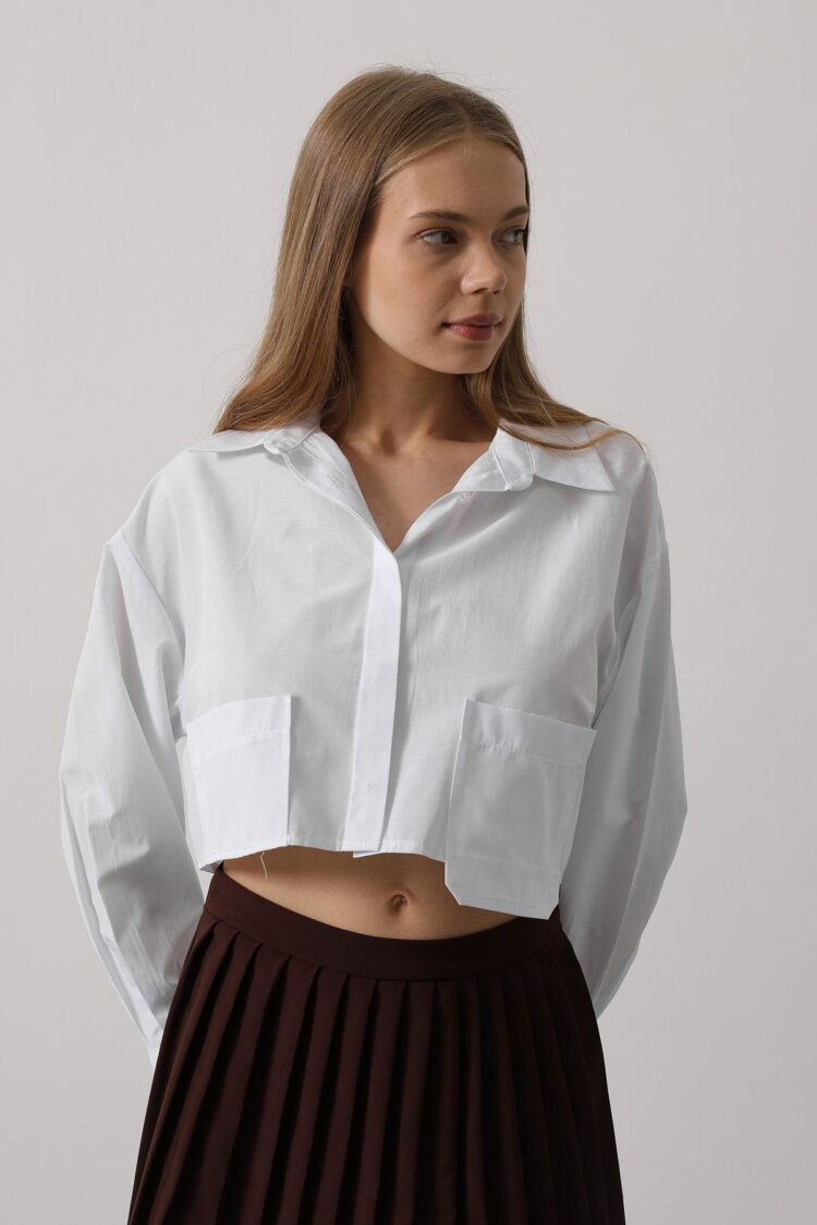 Short Size Double Pocket Shirt