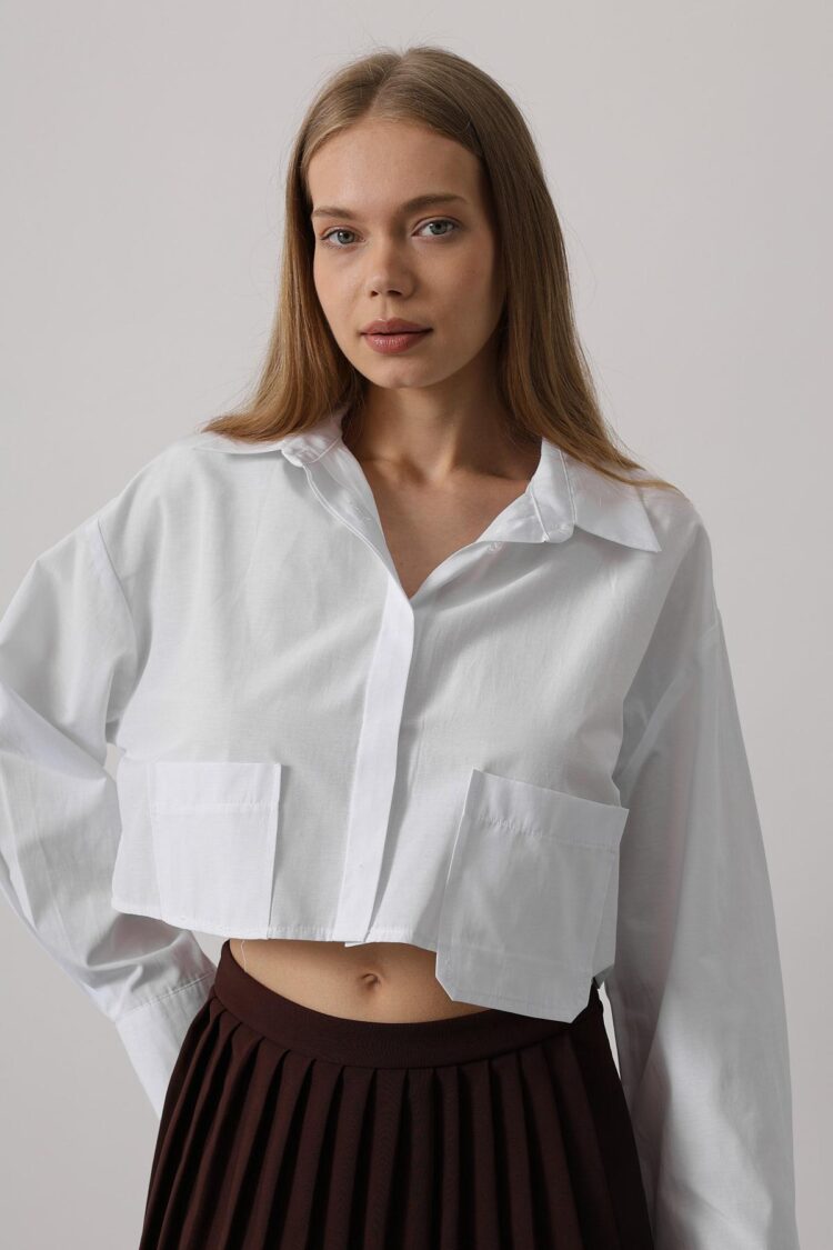 Short Size Double Pocket Shirt