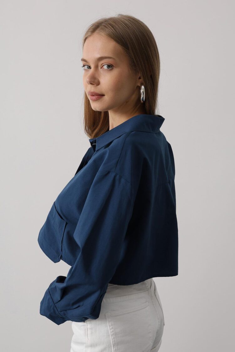 Short Size Double Pocket Shirt