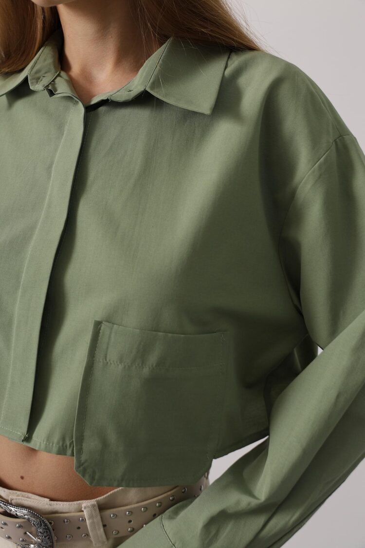 Short Size Double Pocket Shirt