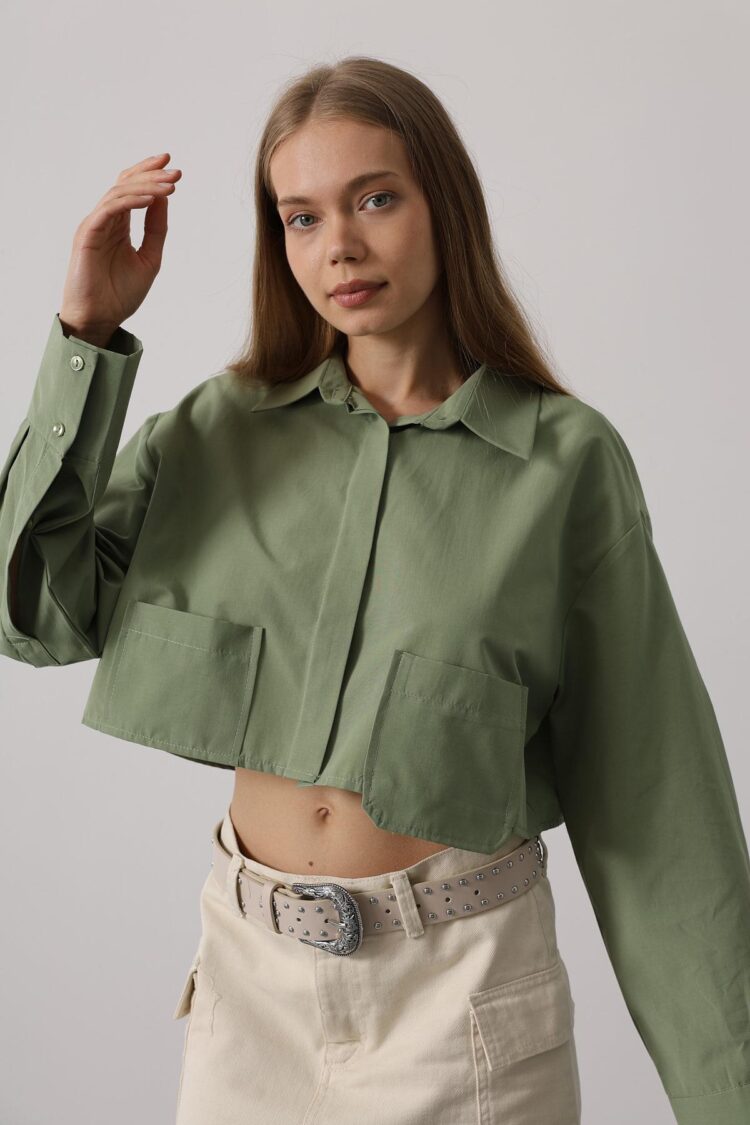 Short Size Double Pocket Shirt
