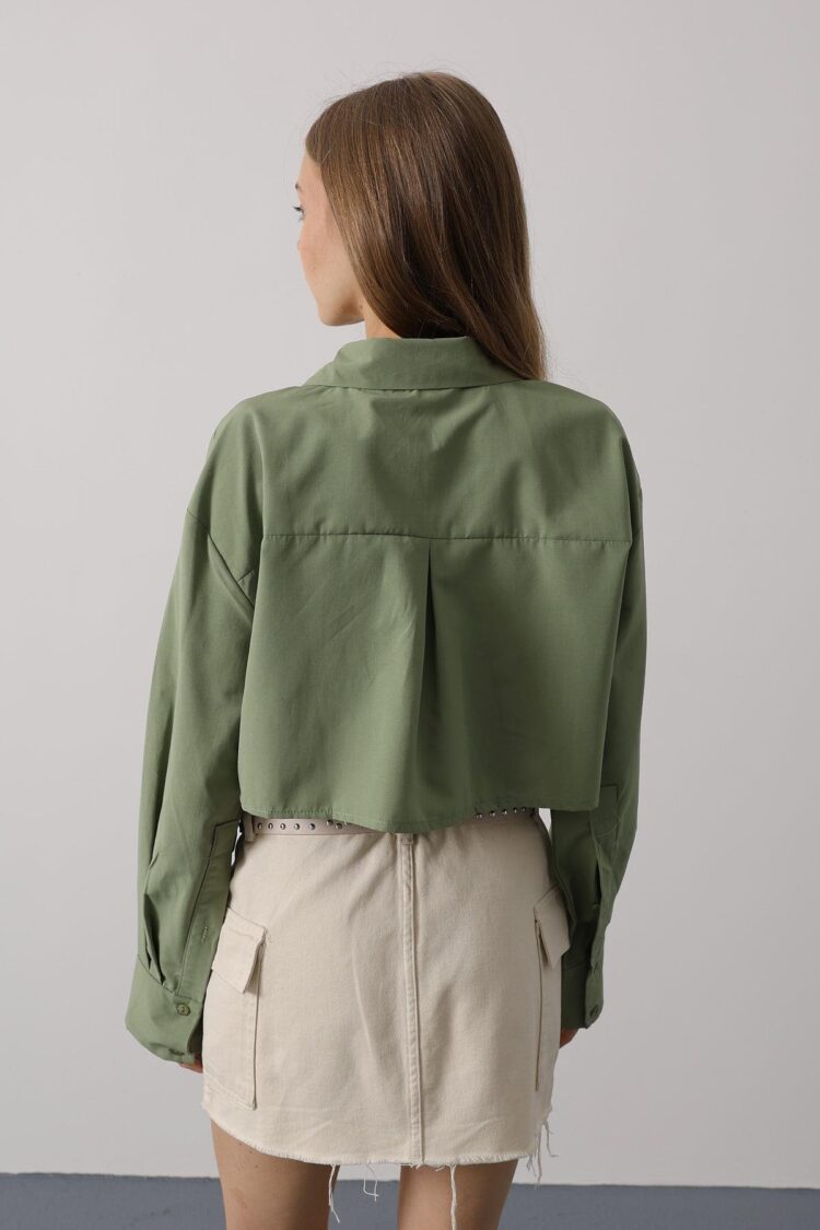 Short Size Double Pocket Shirt