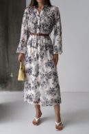 WholesaleBib Detailed Dress - Brand: Elisa - Women's Clothing Wholesale - Globality Store