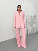 Pleated Palazzo Pants - Brand: Juste - Women's Clothing Wholesale - Globality Store