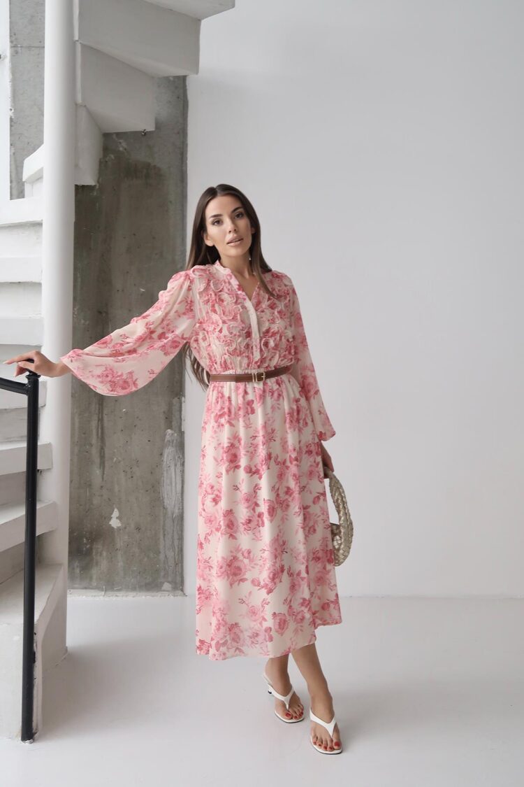 Piping Detailed Dress