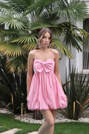 WholesaleFront Bow Strappy Dress - Brand: Elisa - Women's Clothing Wholesale - Globality Store