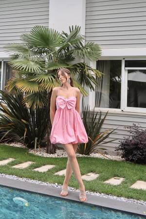 WholesaleFront Bow Strappy Dress - Brand: Elisa - Women's Clothing Wholesale - Globality Store