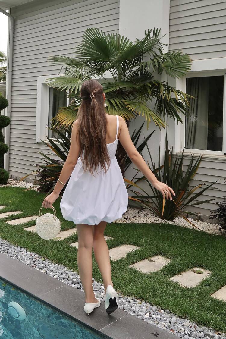WholesaleFront Bow Strappy Dress