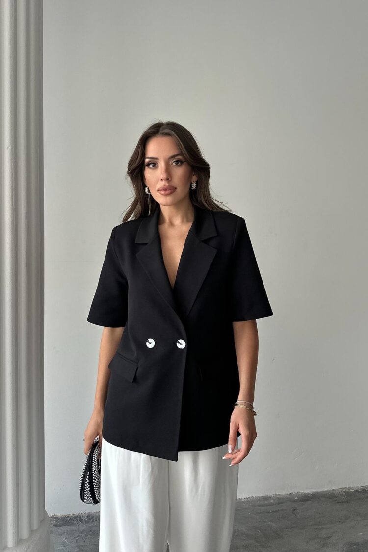 WholesaleShort Sleeve Blazer Jacket