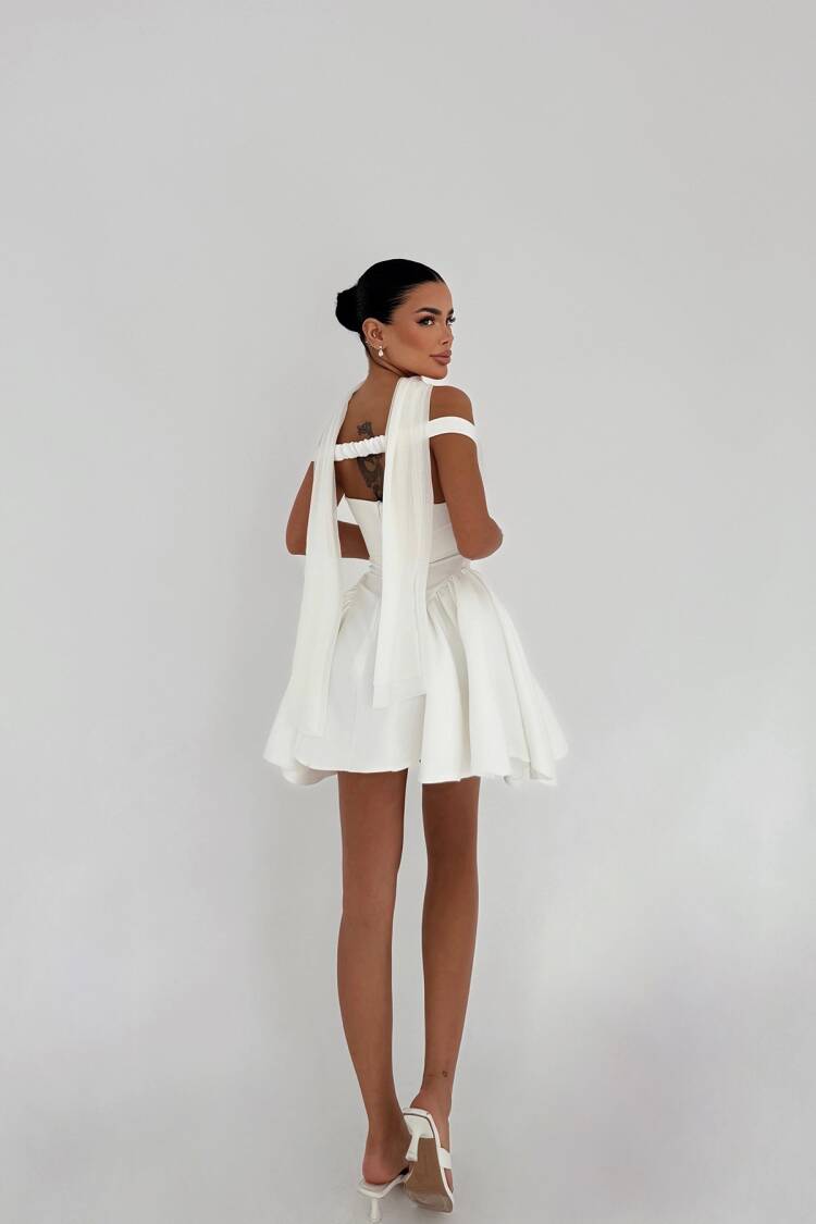Back Detail Mini Dress