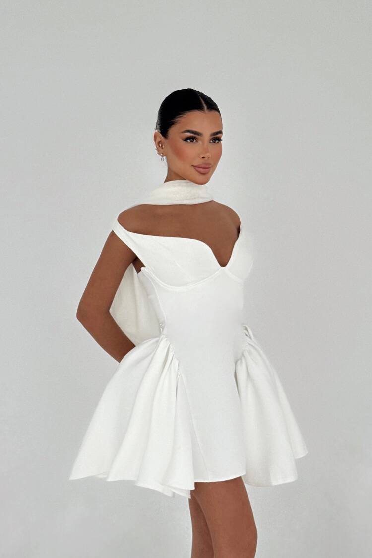 Back Detail Mini Dress