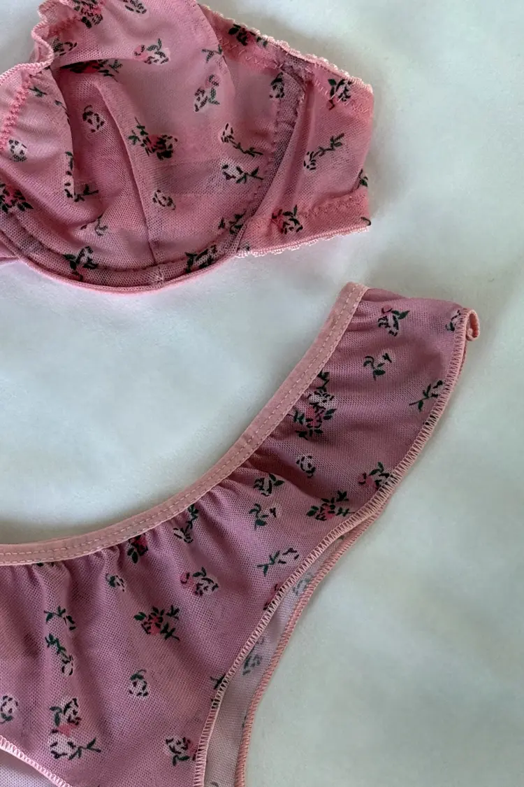 Flower Detail Underwear