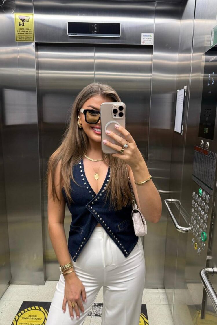 Women's Denim Vest