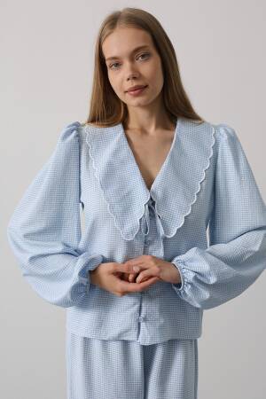 Embroidered Baby Collar Pants Set - Baby - Brand: Reyon - Women's Clothing Wholesale - Globality Store